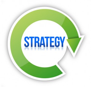 strategy cycle illustration design